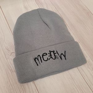 Meow Beanie Winter Hat